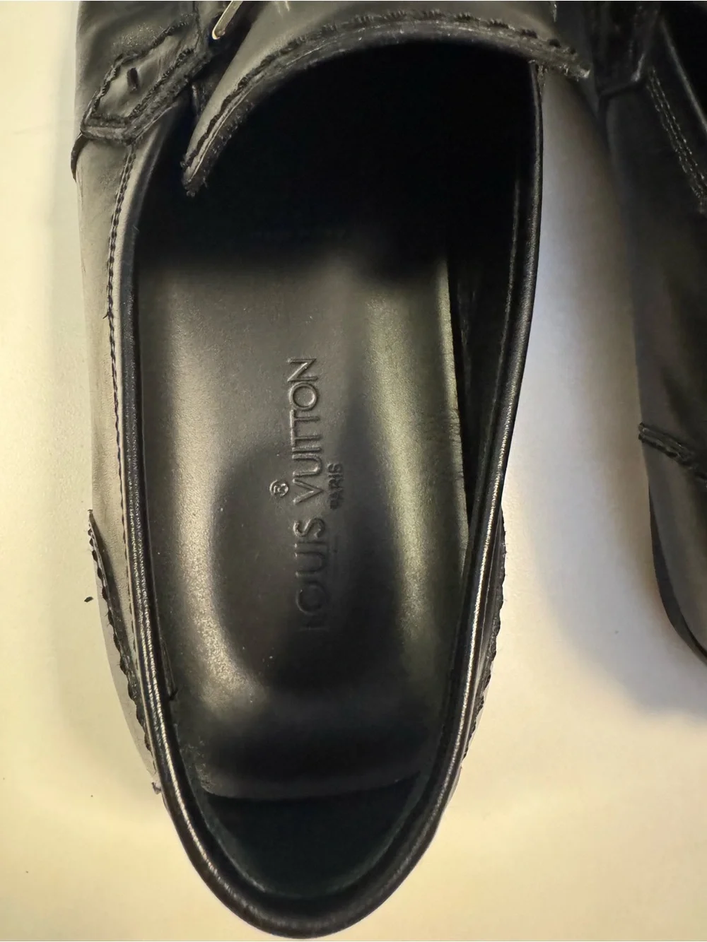 Louis Vuitton sleek black